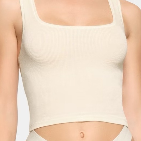 Skims Cotton Rib Tank small - Picture 1 of 4